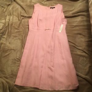 Rose sleeveless sheat dress